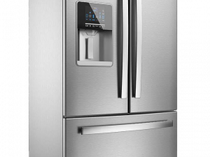 refrigerator, stainless steel fridge, energy-efficient cooling, kitchen appliance, Fridge PNG