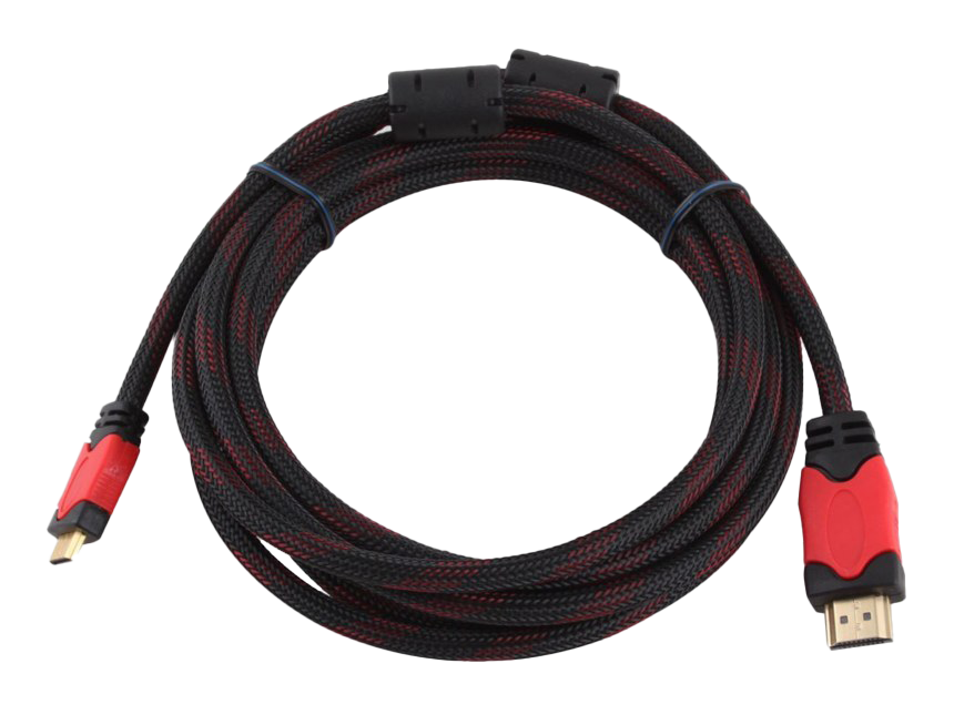 Elektrische HDMI -kabel transparant