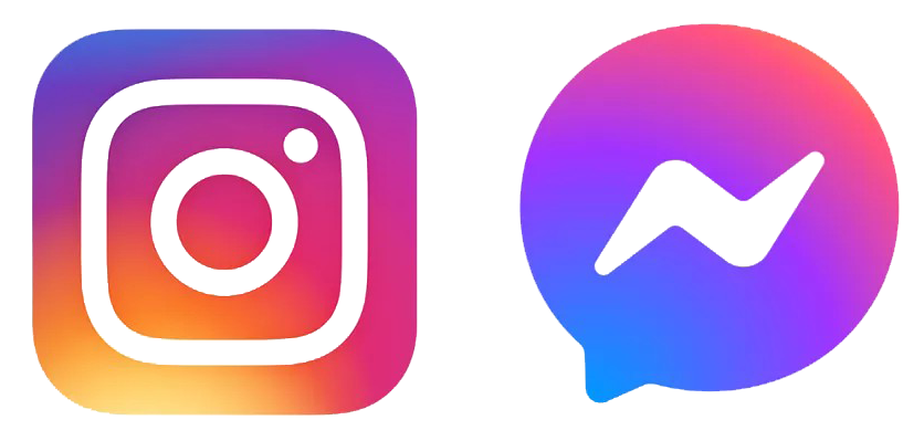 Logo Facebook Messenger Gambar Unduh PNG