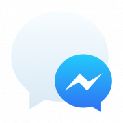 Facebook Messenger Logo PNG Unduh Gratis