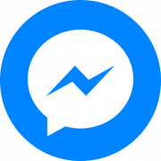 Facebook Messenger Logo PNG Gambar Gratis