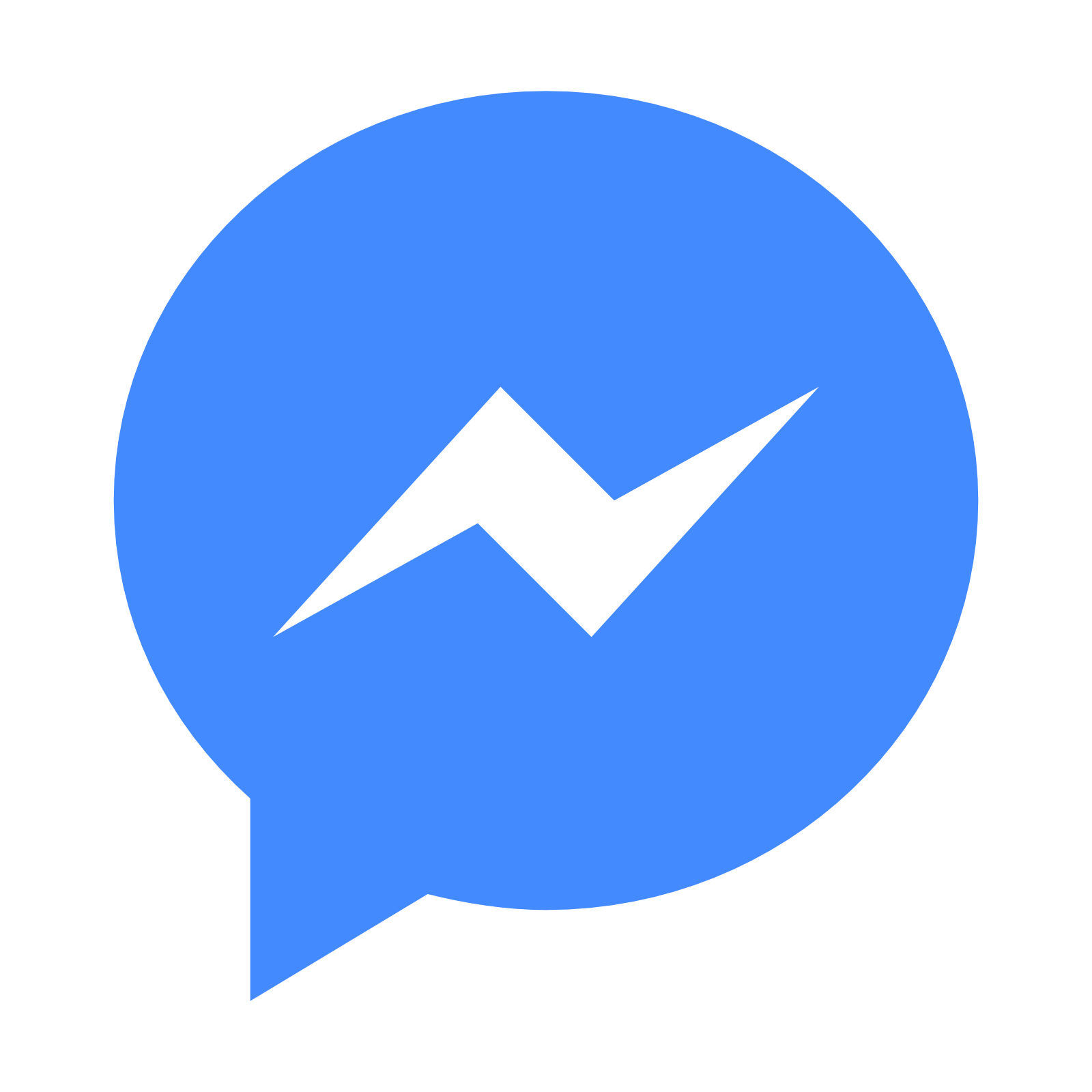 Logo Facebook Messenger Gambar HD PNG