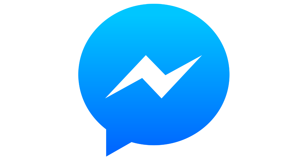 Facebook Messenger Logo PNG Gambar