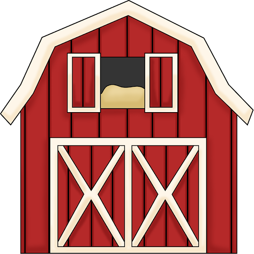 Farm House Barn PNG Arquivo