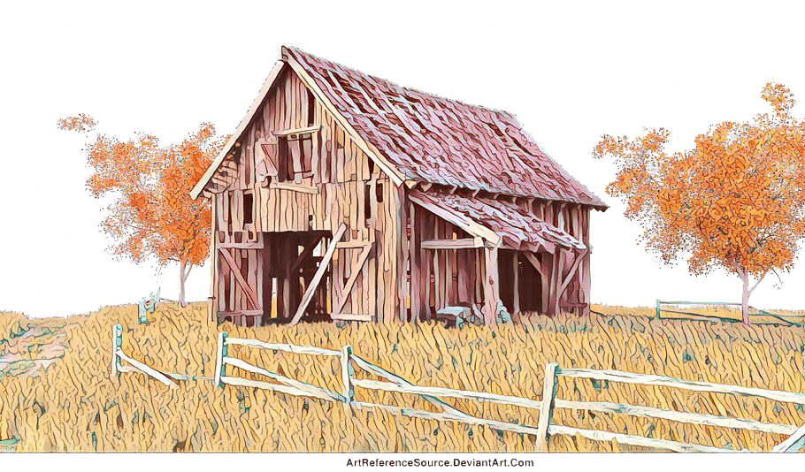 Farm House Barn PNG Téléchargement gratuit