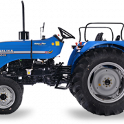 Traktor pertanian transparan