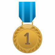 Médaille de première place PNG