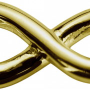 Gold Infinity PNG
