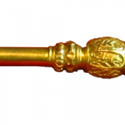 Imagen de PNG HD de llave de oro
