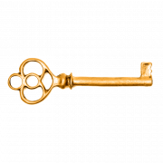 Gold key png larawan