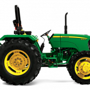 Gambar png traktor hijau