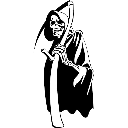 Halloween Grim Reaper PNG Immagine di alta qualità