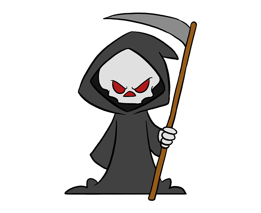 Halloween Grim Reaper PNG - PNG All
