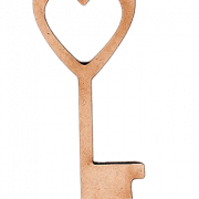 Heart Key Png Clipart