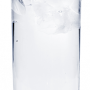 Imagem de png de vidro de água gelo