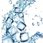 Imagem de alta qualidade de água de água gelo