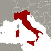 خريطة إيطاليا PNG تنزيل صورة