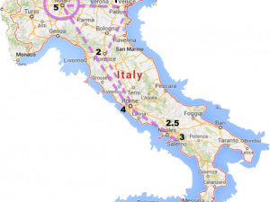 Italy Map Transparent