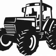 John Deere Traktor PNG Bild