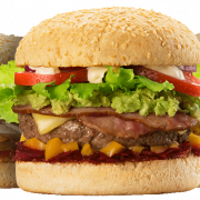 Abur cubur hamburger png resmi