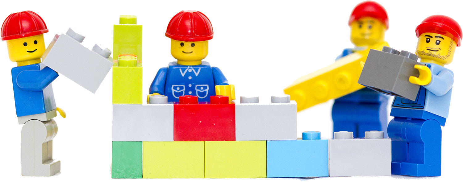 LEGO minifigure transparant