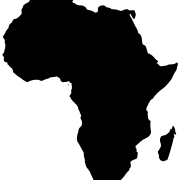 Karte der Afrika -PNG -Datei