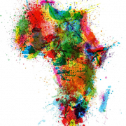 Karte des Afrikas PNG Bild herunterladen Bild