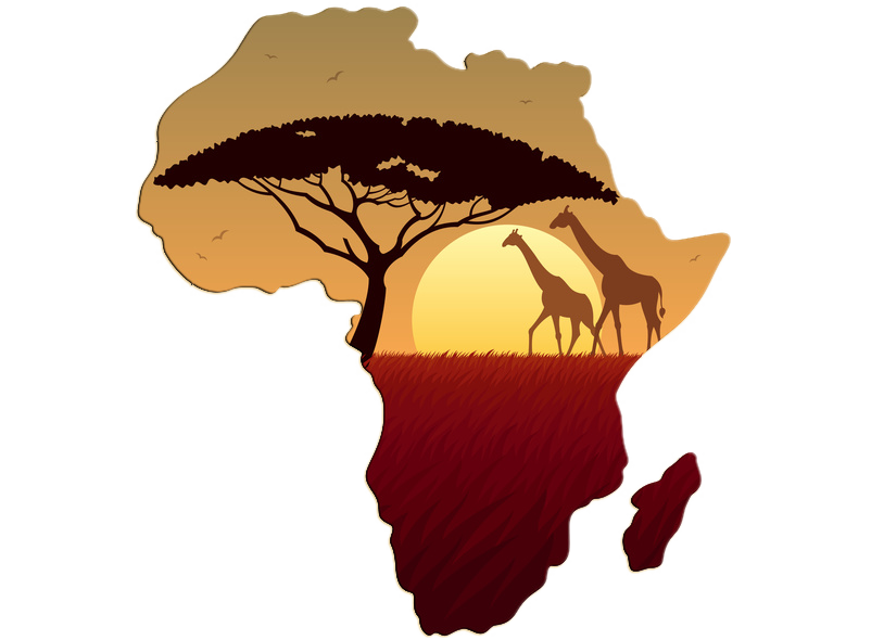 Map Of Africa Png Image File Png All Png All