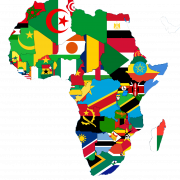 Karte des Afrikas PNG Bild