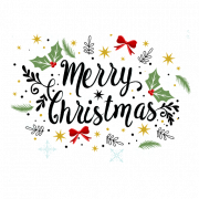 Merry Christmas Text PNG Image | PNG All