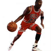 Michael Jordan Basketball Player PNG HD Image