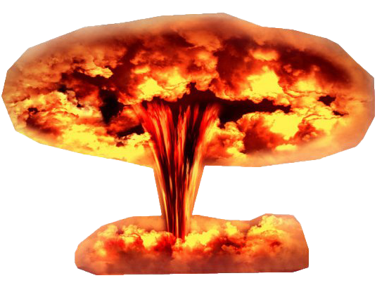 nuclear explosion transparent