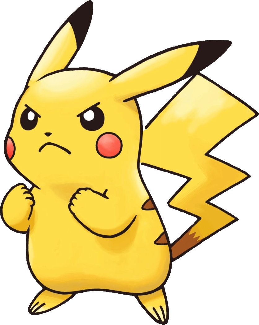 Pikachu PNG transparent image download, size: 1377x1477px