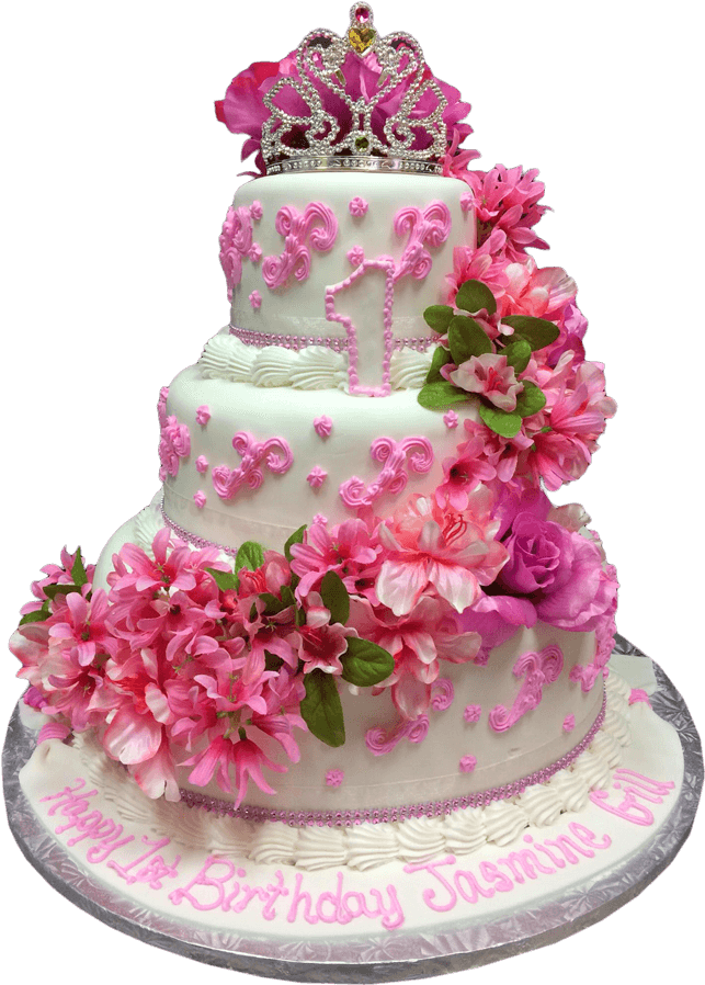Deep pink birthday cake icon - Free deep pink cake icons