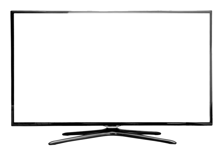 Светодиодный телевизор с простым экраном
