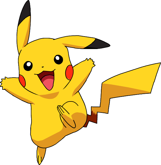 Happy Pikachu.png, Pokémon