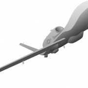 Predator Military Drone PNG Bild