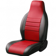 غطاء المقعد الأحمر