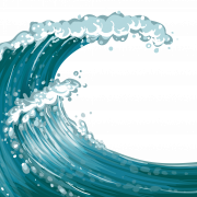 موجة البحر PNG قصاصات فنية