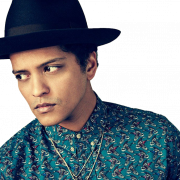 Singer Bruno Mars PNG Descargar imagen