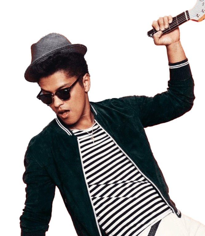 Singer Bruno Mars File Gambar PNG