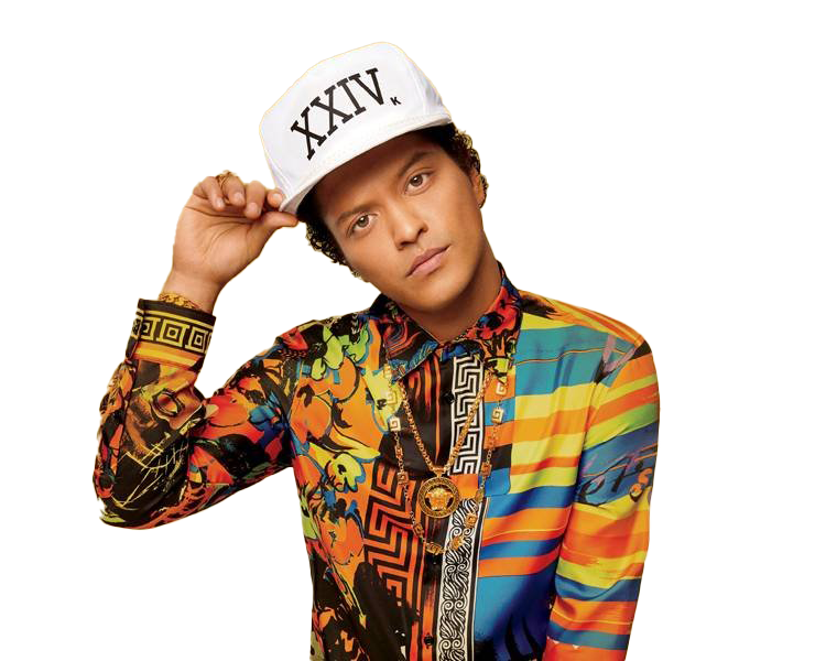 Singer Bruno Mars PNG Gambar