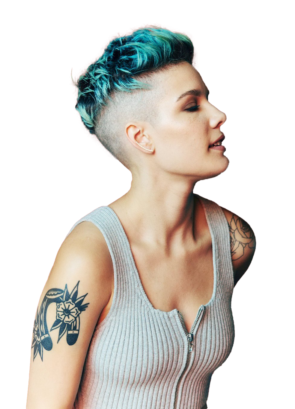 Singer Halsey Png Png All Png All