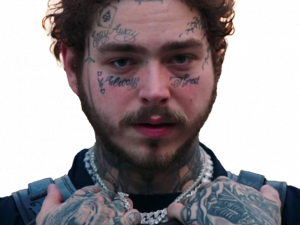 Singer Post Malone PNG File