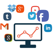 Social Media Digital Marketing PNG Download Bild