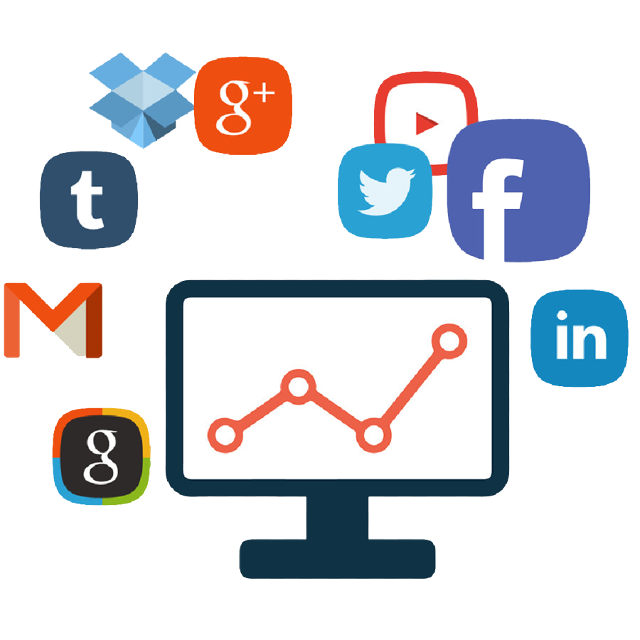 Social media digital marketing png I -download ang imahe