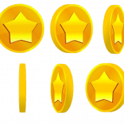 Star Game Gold Coin Png Immagine