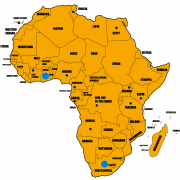 Vector File ng Africa Map Png