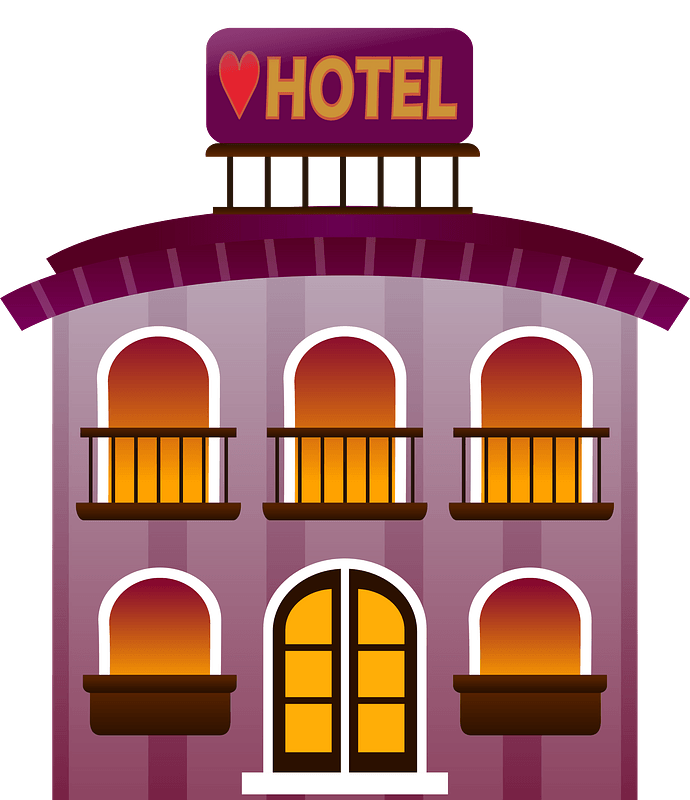 ดาวน์โหลดไฟล์ PNG Vector Hotel ฟรี