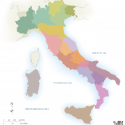 ناقلات إيطاليا خريطة PNG تنزيل صورة